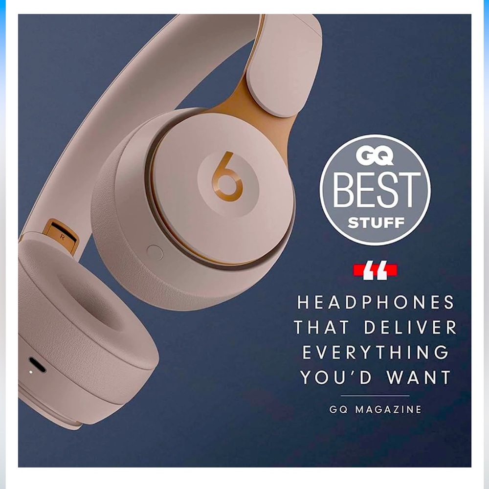 Beats by Dr. Dre Solo Pro On Ear Wireless Headphones - Gray, New In Open Box